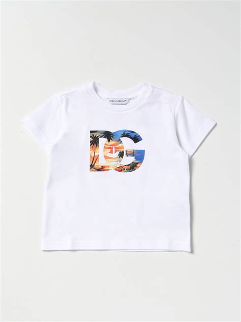 dolce gabbana baby t shirt|Dolce & Gabbana Kids T.